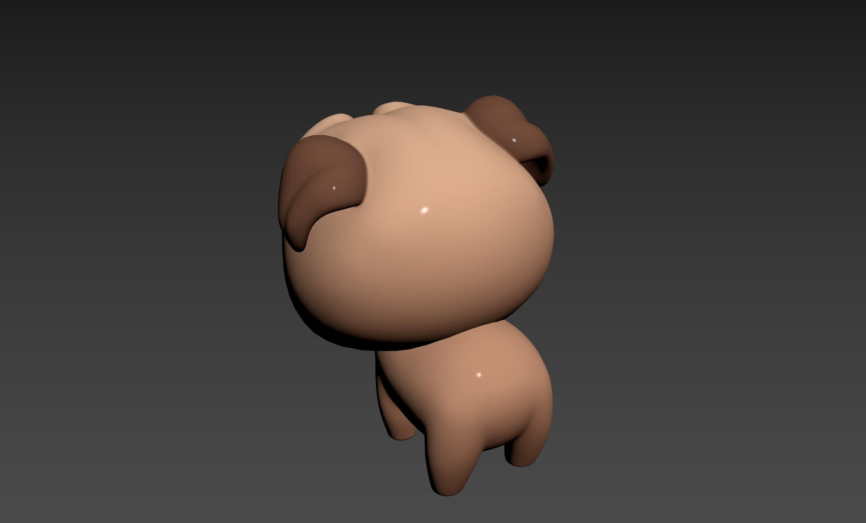 Character195 Pug  3D model_20
