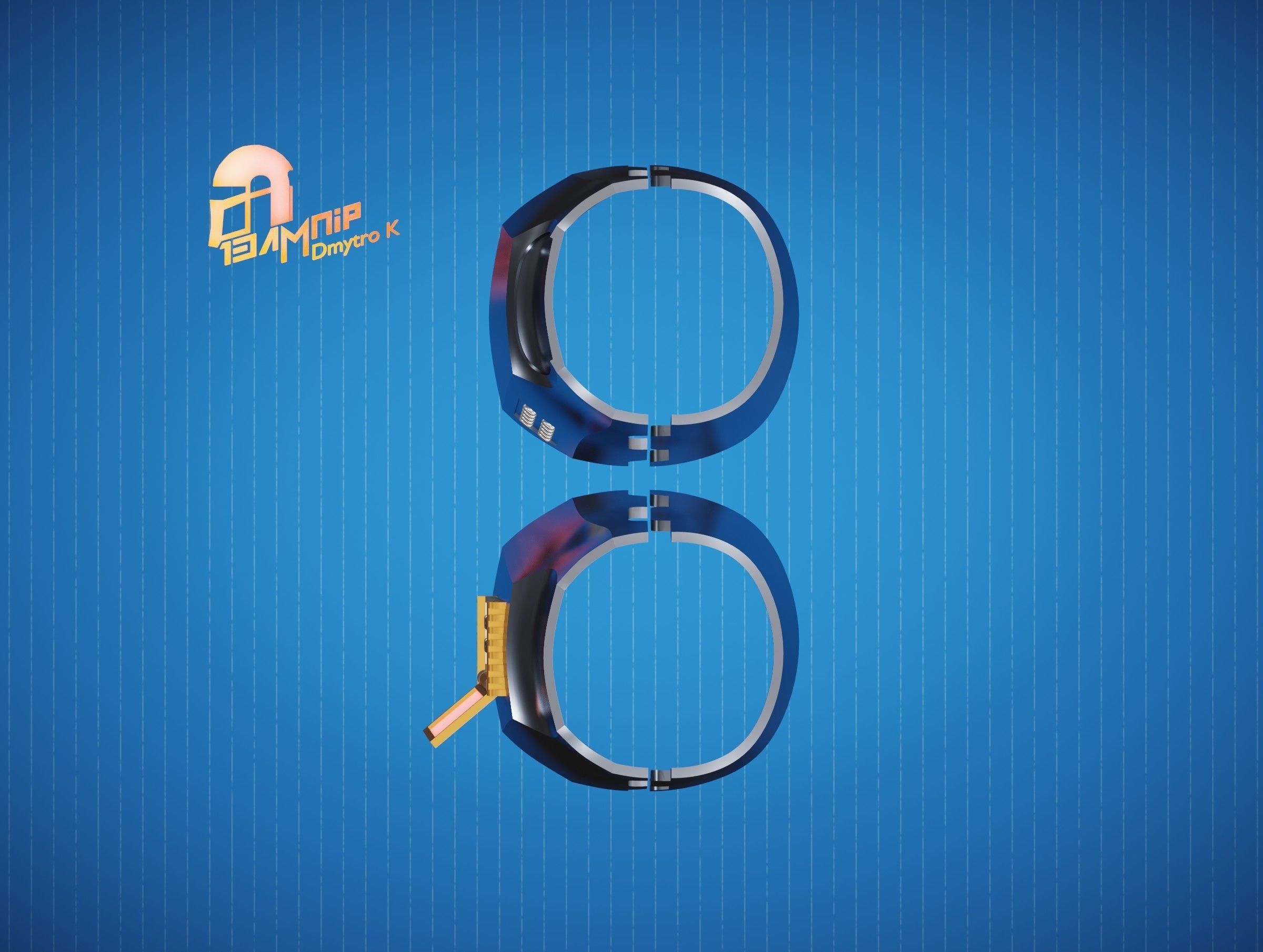 Custom Mandalorian Gauntlets 1 3D print model_15