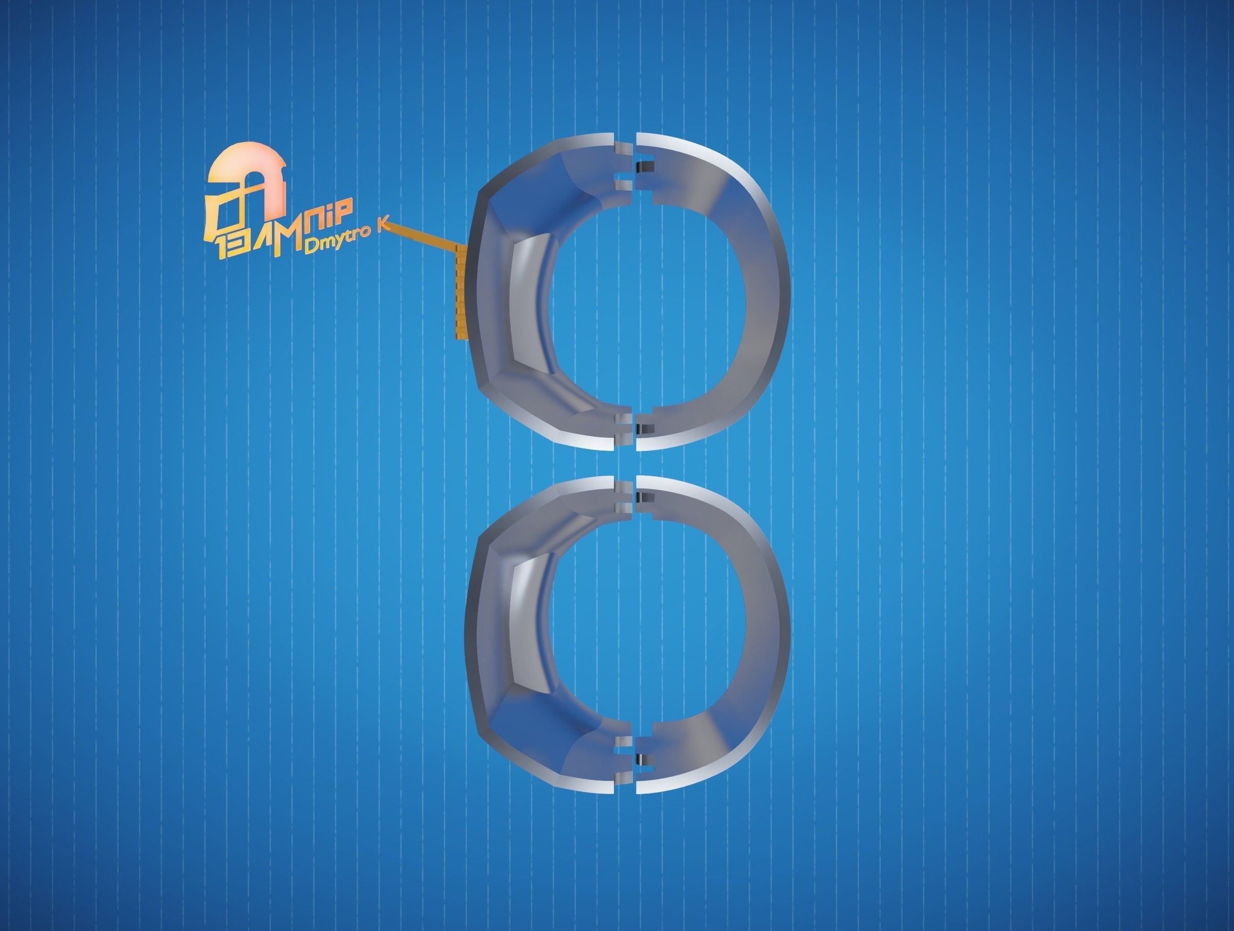 Custom Mandalorian Gauntlets 1 3D print model_12