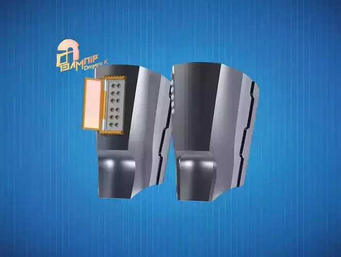 Custom Mandalorian Gauntlets 1 3D print model