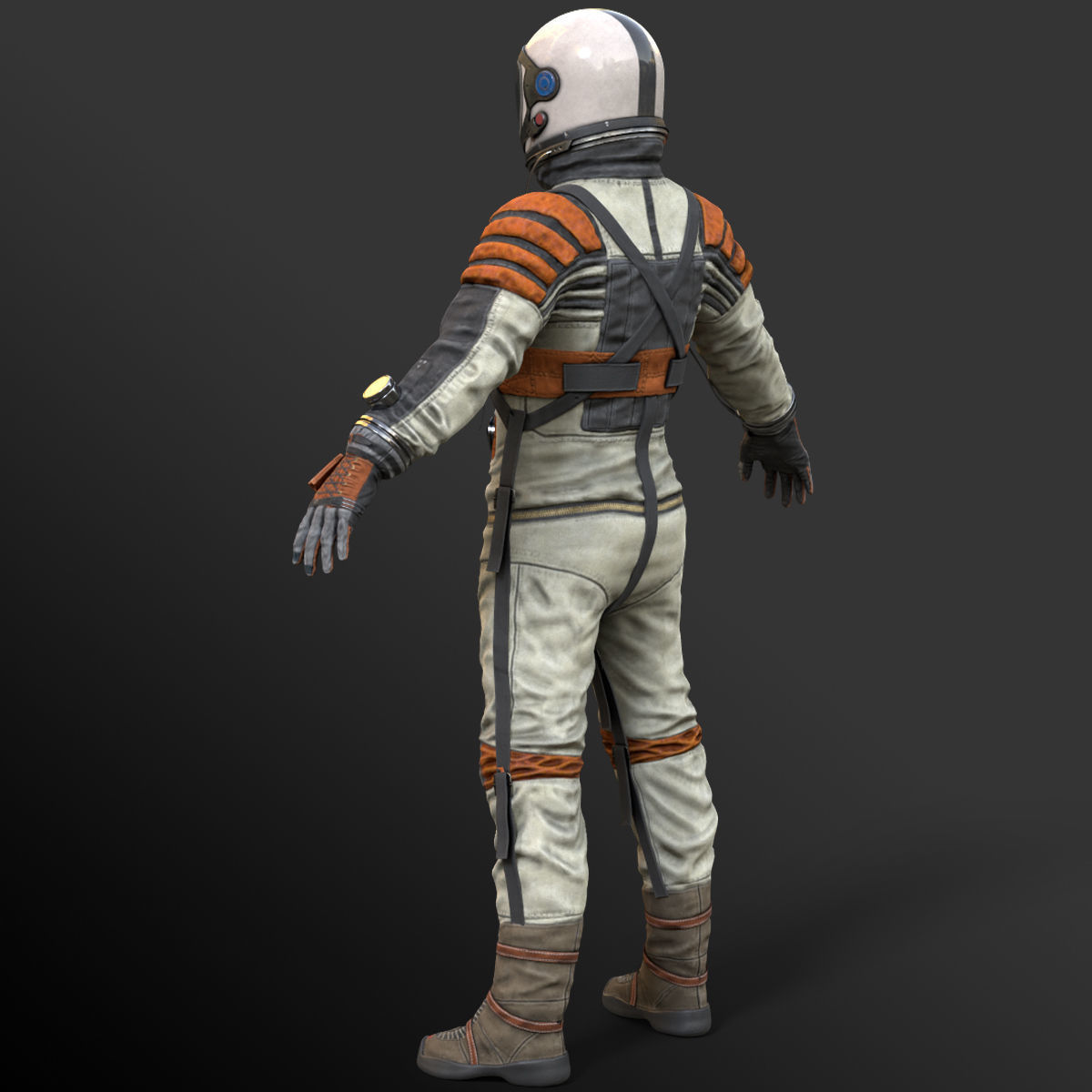 CS04 Space Suit FULL VERSION Low-poly 3D model_58