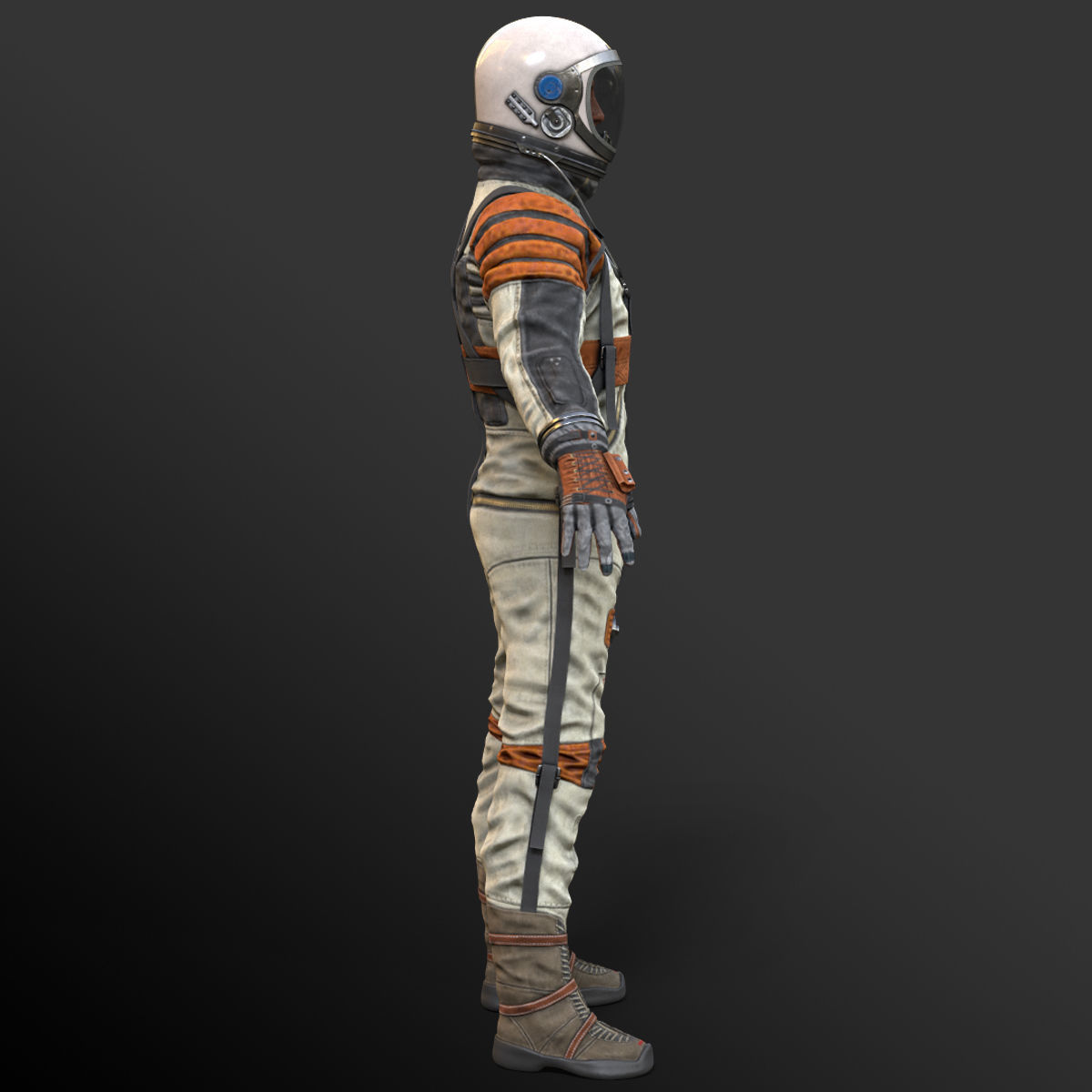 CS04 Space Suit FULL VERSION Low-poly 3D model_59