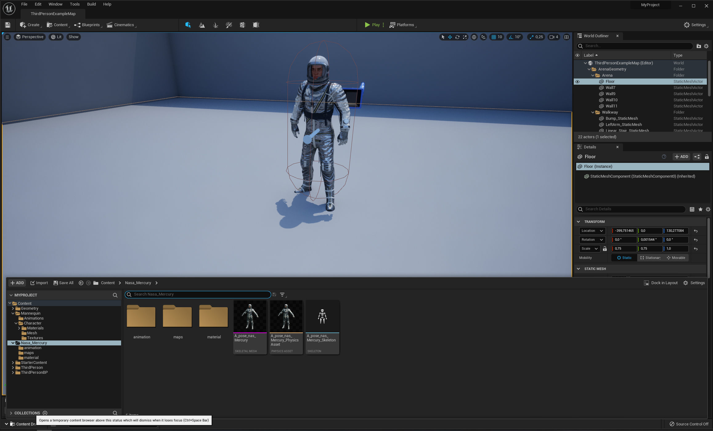 CS04 Space Suit FULL VERSION Low-poly 3D model_66