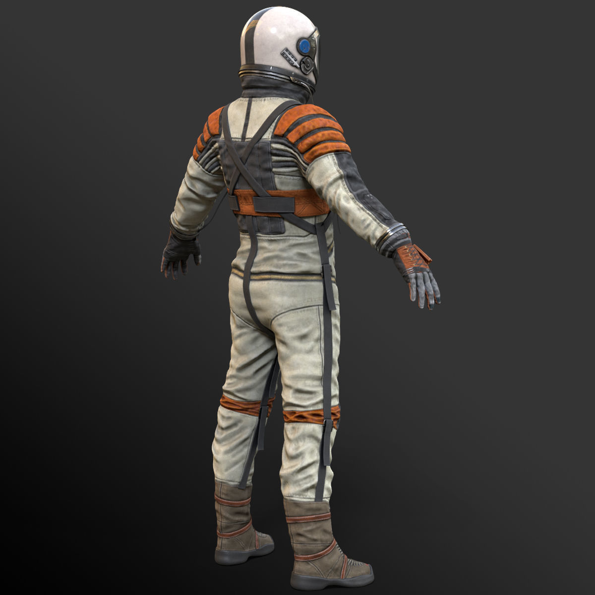 CS04 Space Suit FULL VERSION Low-poly 3D model_57