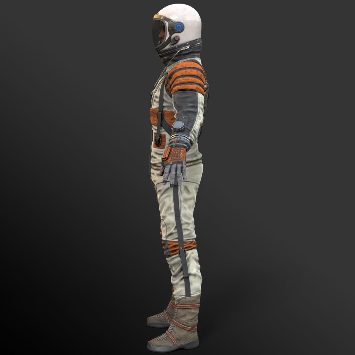 CS04 Space Suit FULL VERSION Low-poly 3D model_60