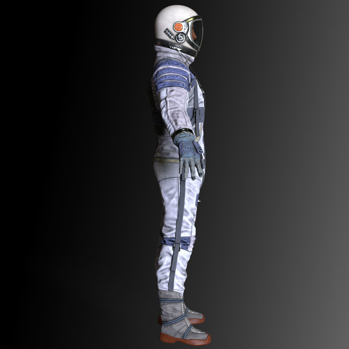 CS04 Space Suit FULL VERSION Low-poly 3D model_50