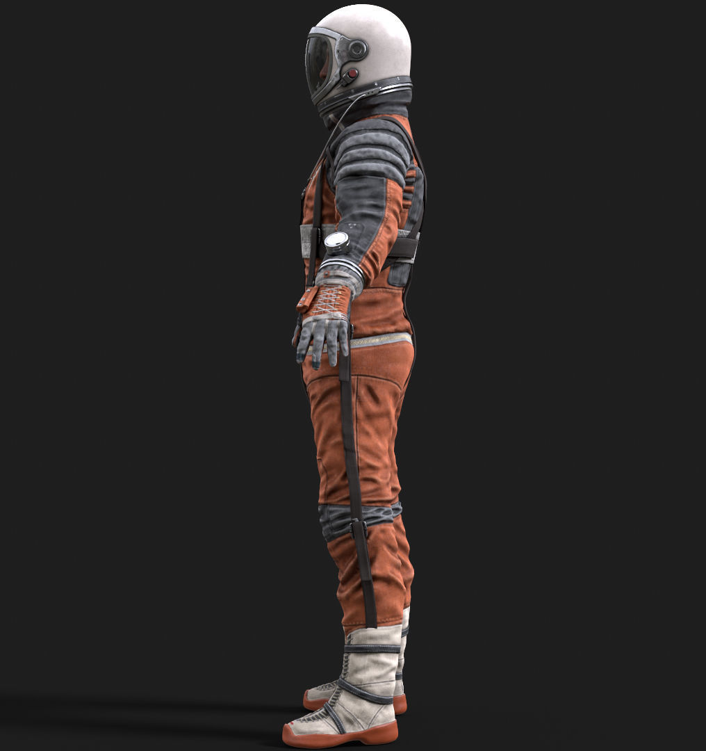 CS04 Space Suit FULL VERSION Low-poly 3D model_44