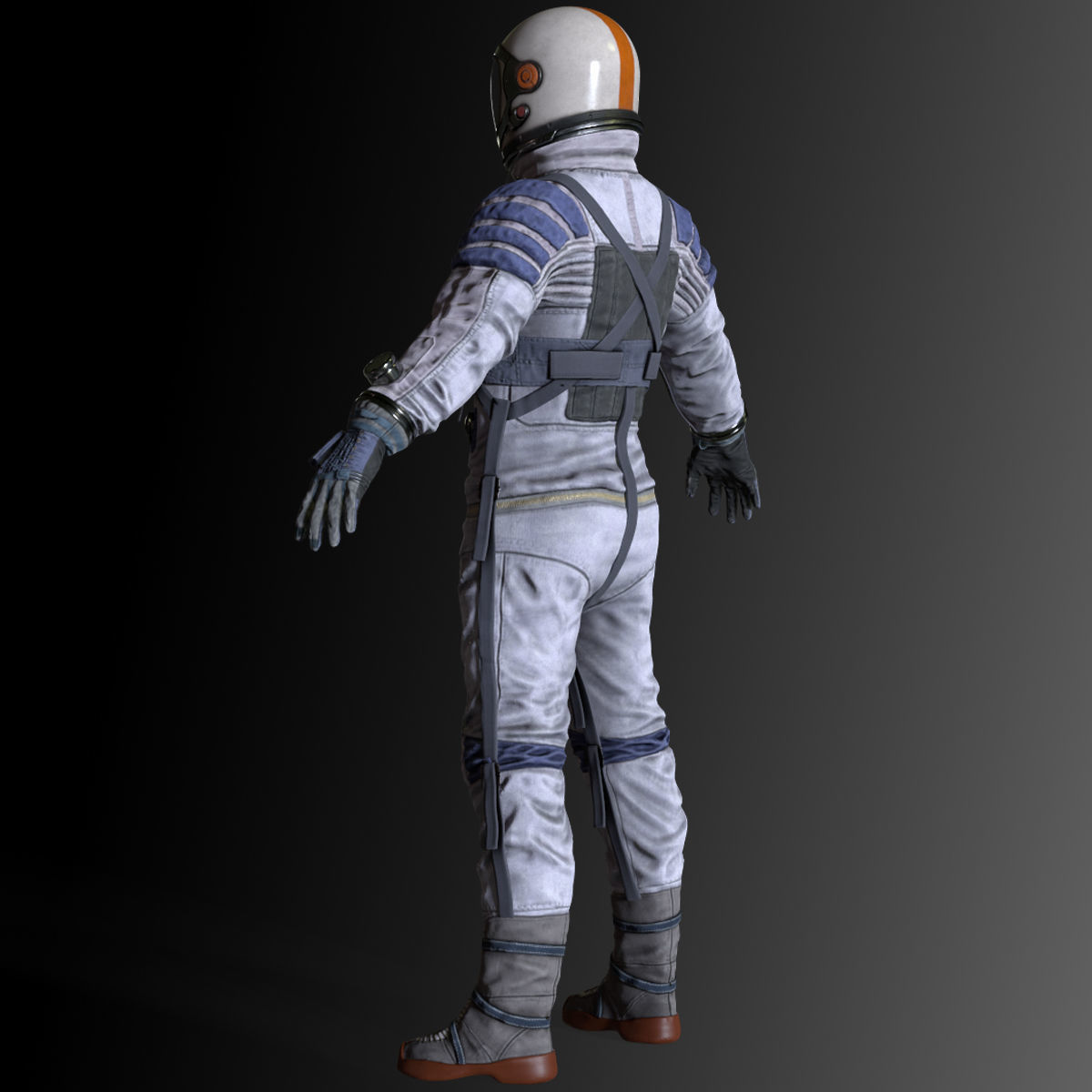 CS04 Space Suit FULL VERSION Low-poly 3D model_51