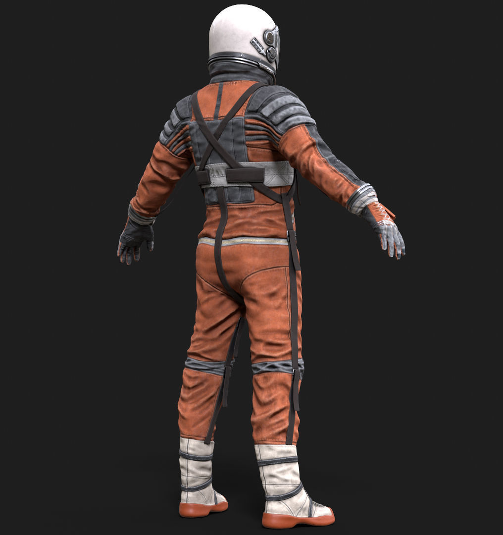 CS04 Space Suit FULL VERSION Low-poly 3D model_43