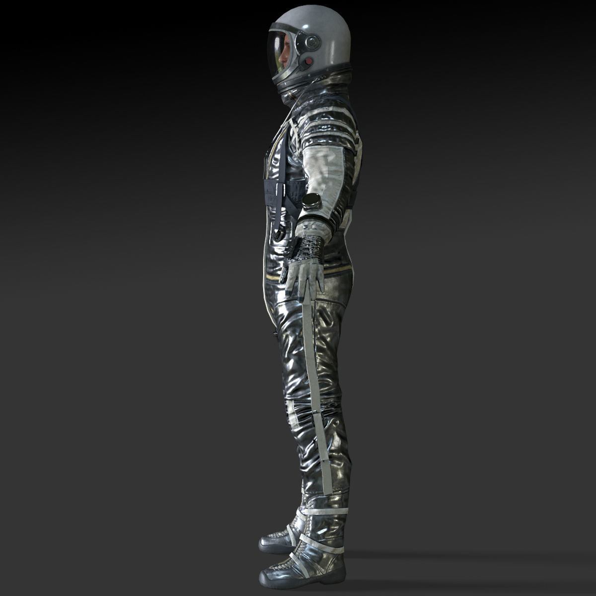 CS04 Space Suit FULL VERSION Low-poly 3D model_29