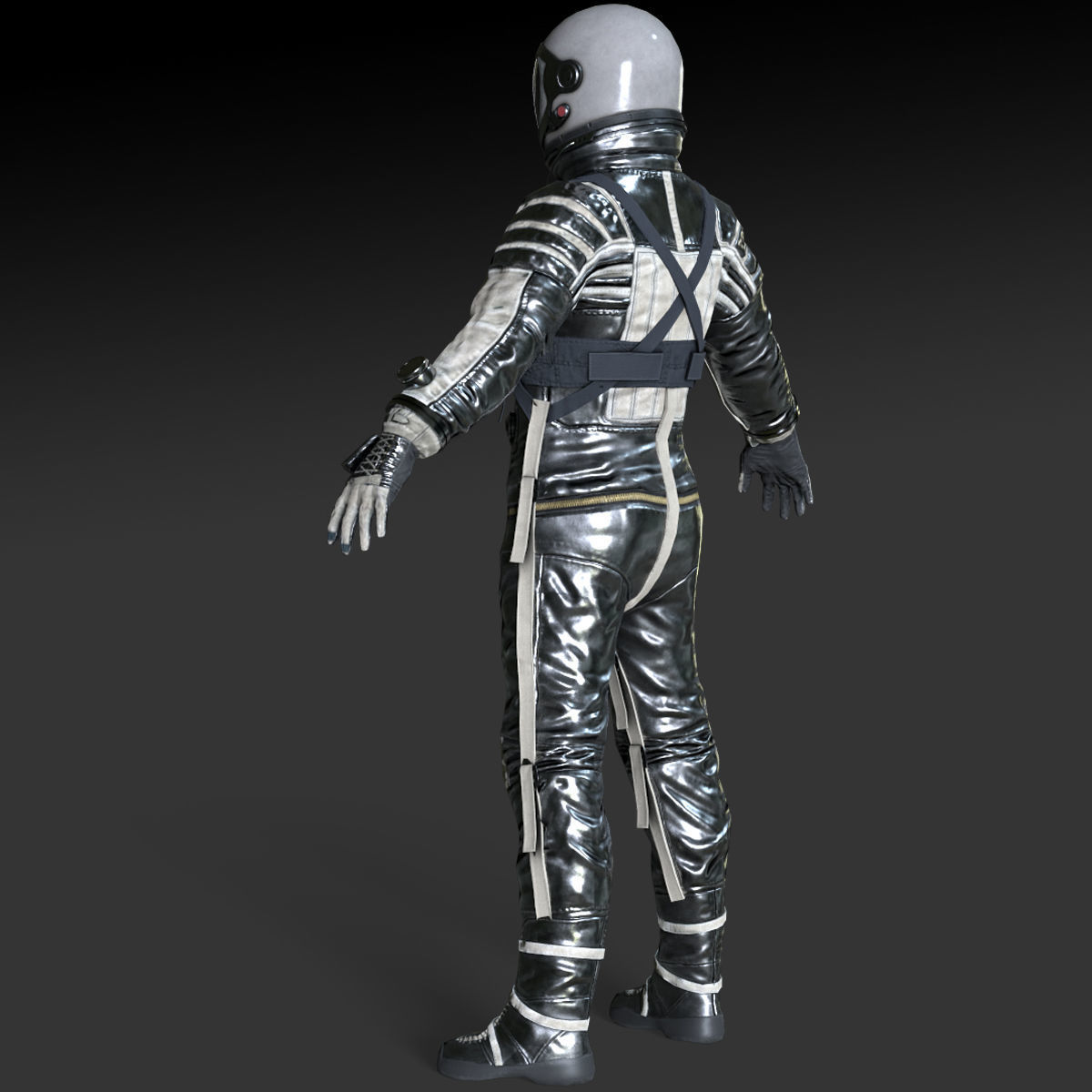 CS04 Space Suit FULL VERSION Low-poly 3D model_28