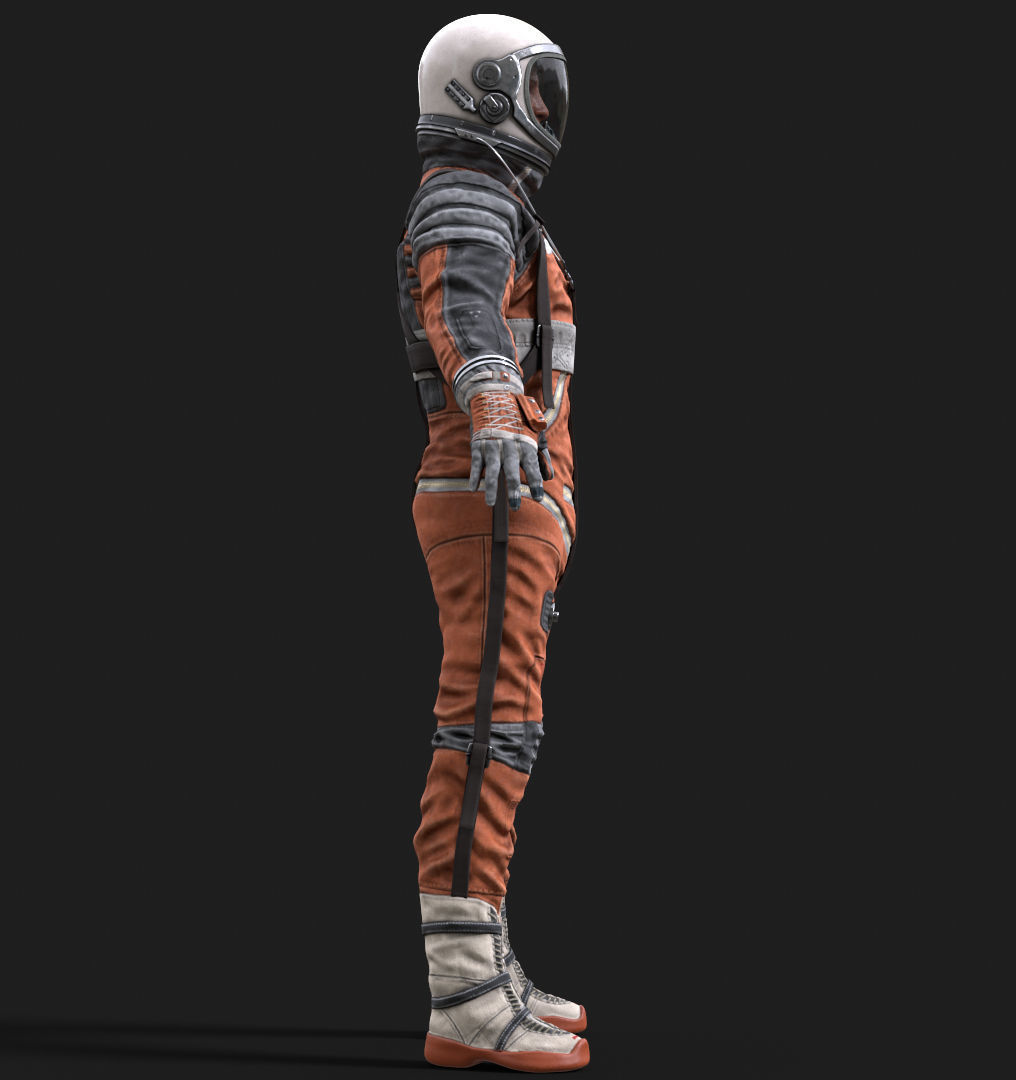 CS04 Space Suit FULL VERSION Low-poly 3D model_41