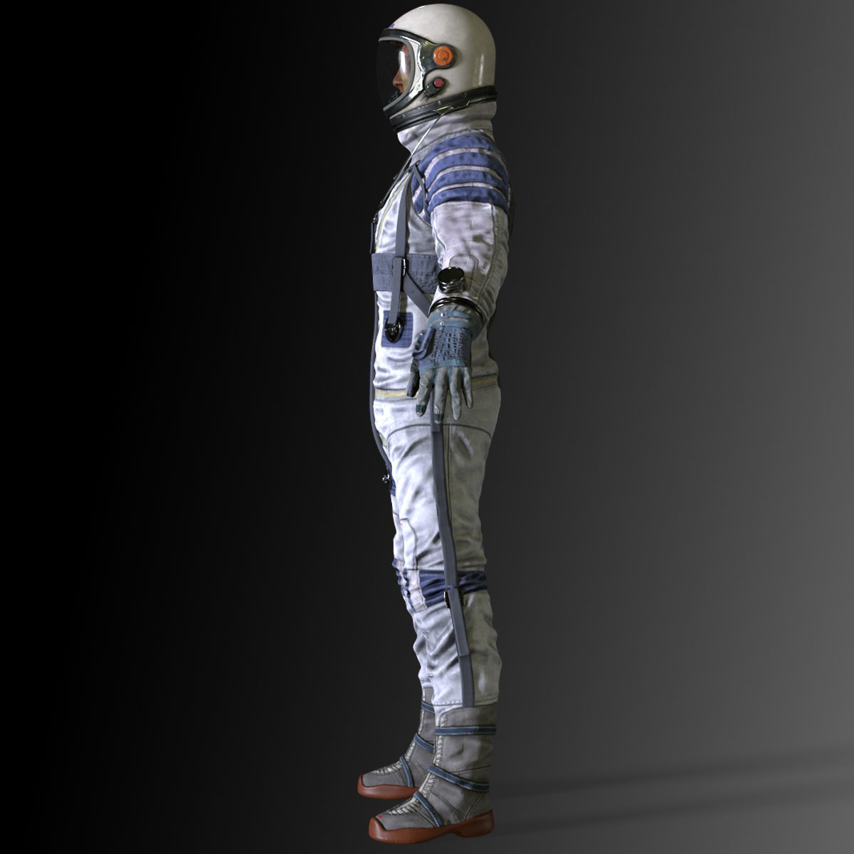 CS04 Space Suit FULL VERSION Low-poly 3D model_53
