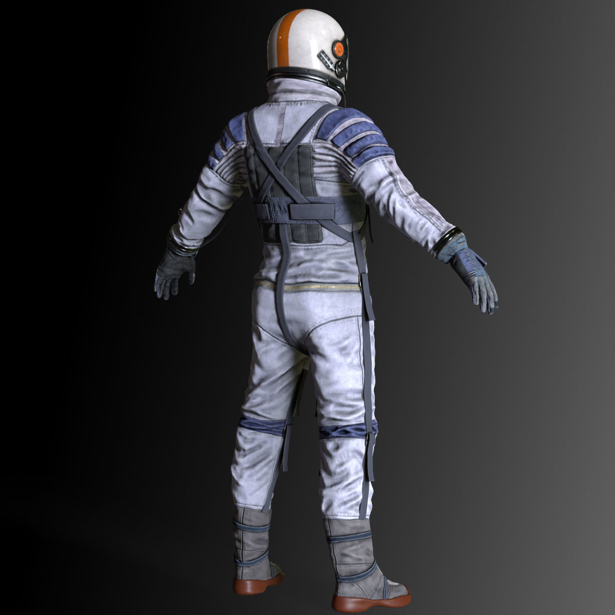 CS04 Space Suit FULL VERSION Low-poly 3D model_49