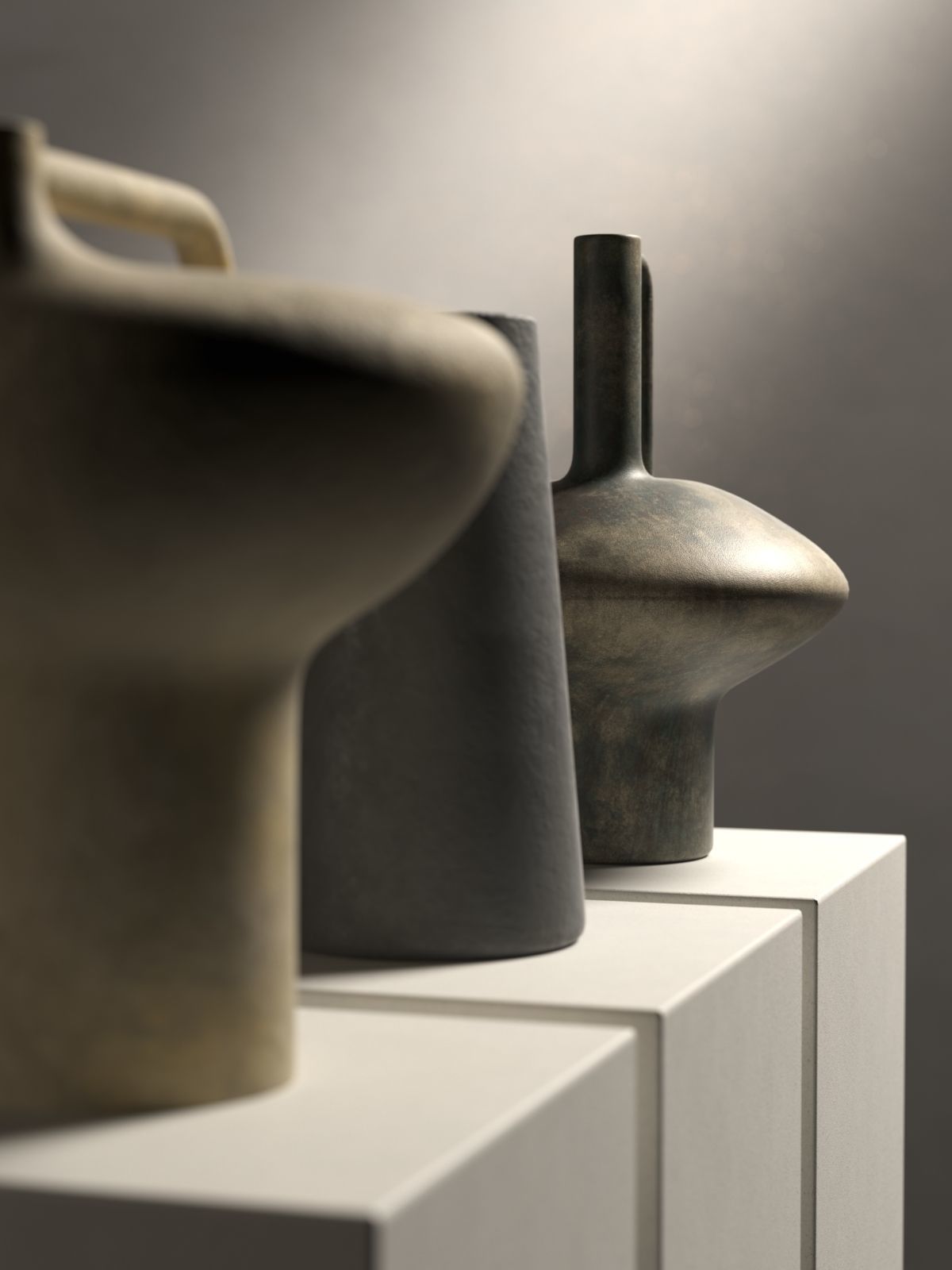 Vase Set 87 3D model_2