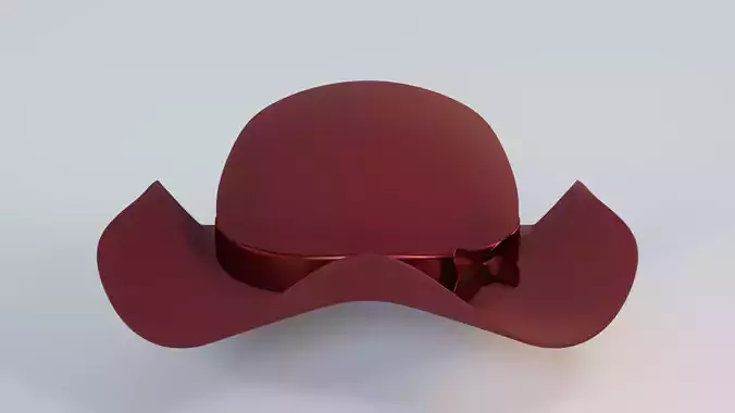 Woman Hat 3D model