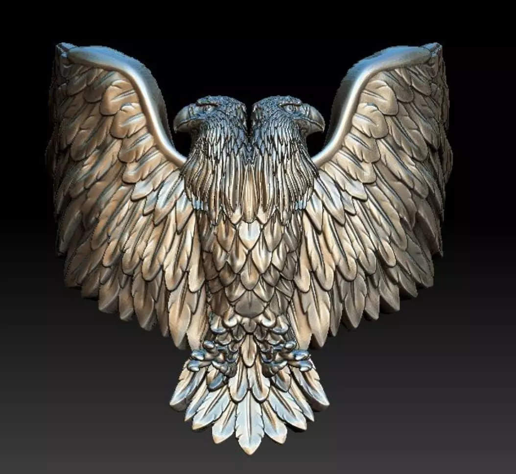 eagle ring 3D model_0