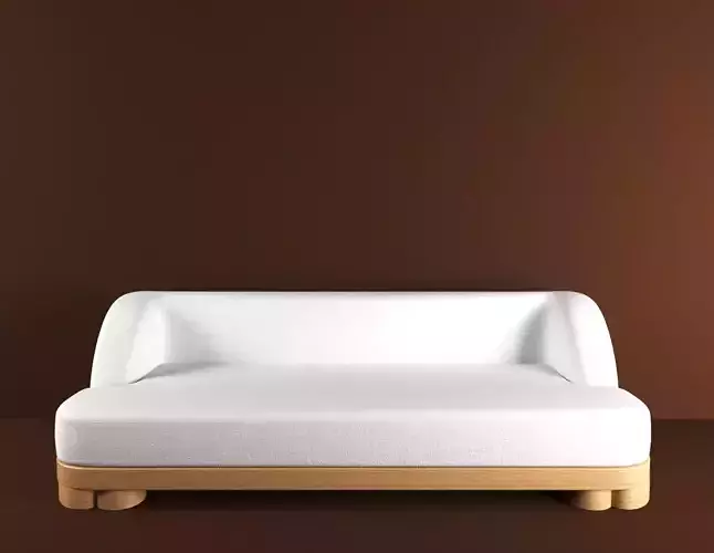 Sofa Belmont -DOM EDIZIONI 3D model