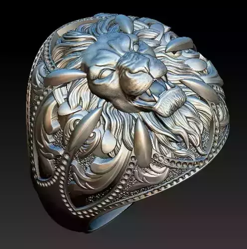 lion ring