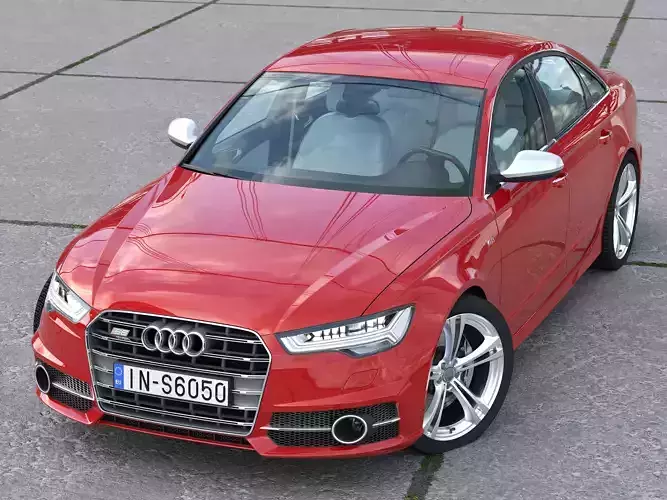 Audi S6 2016 3D model