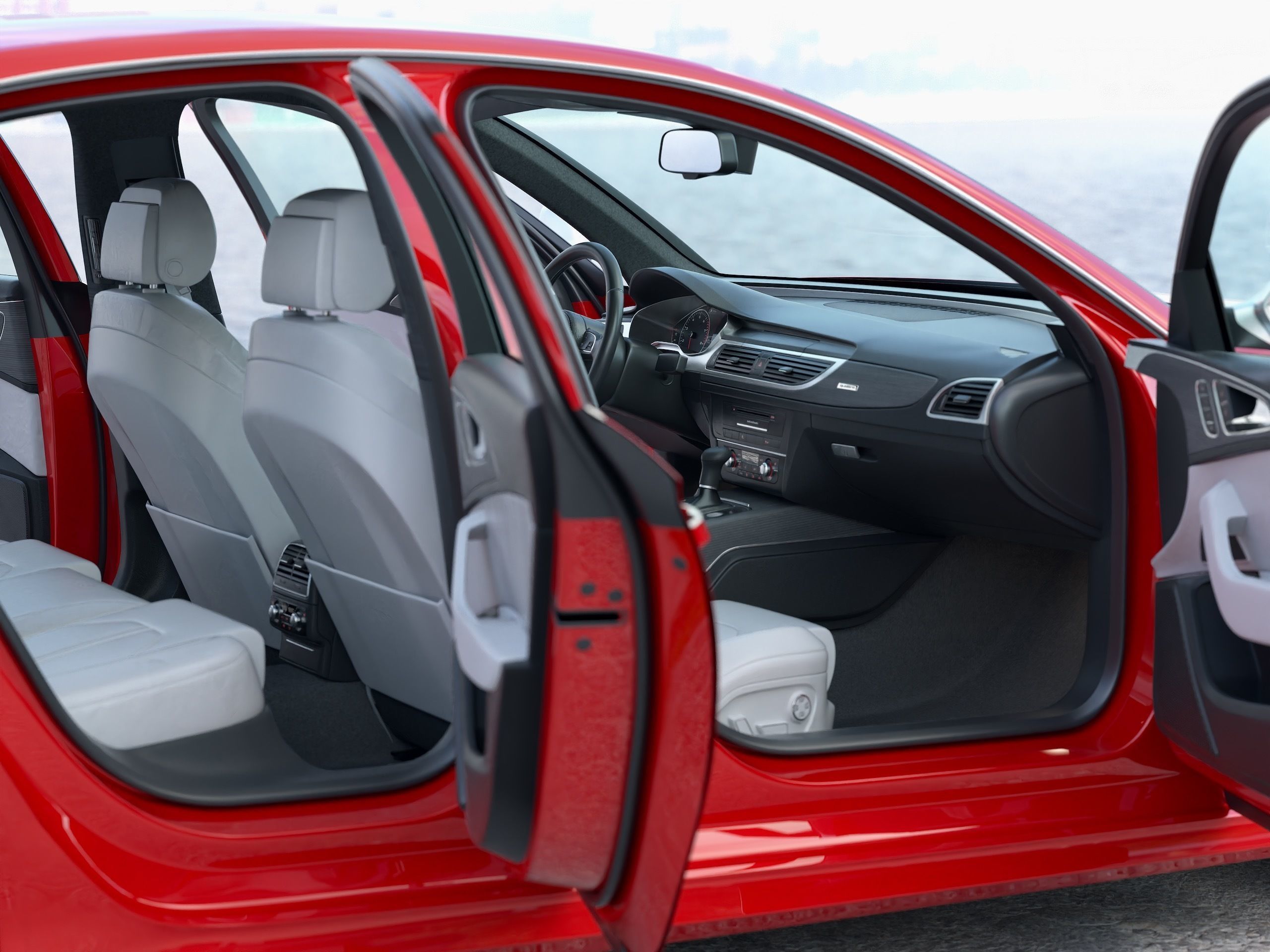 Audi S6 2016 3D model_7