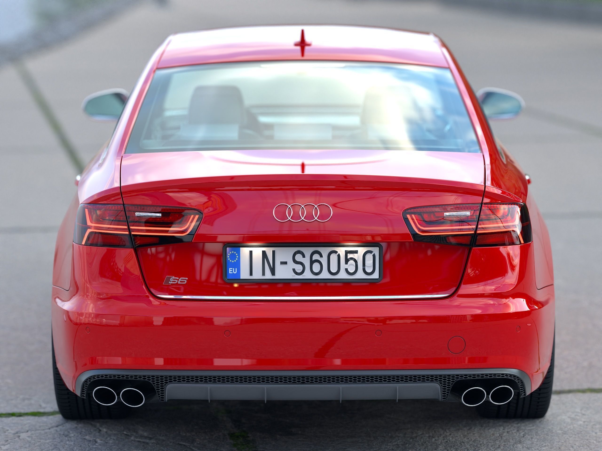 Audi S6 2016 3D model_4