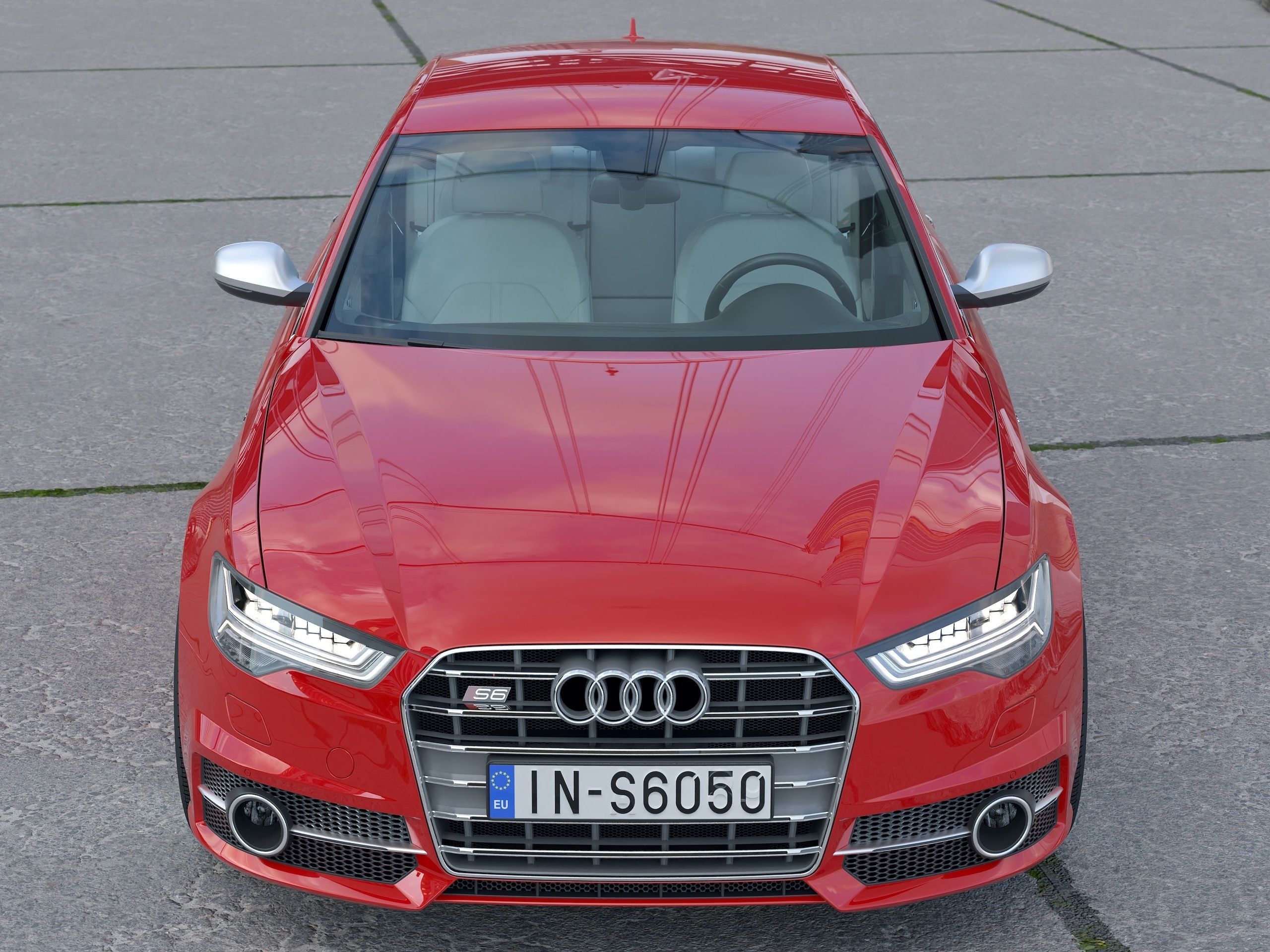 Audi S6 2016 3D model_2