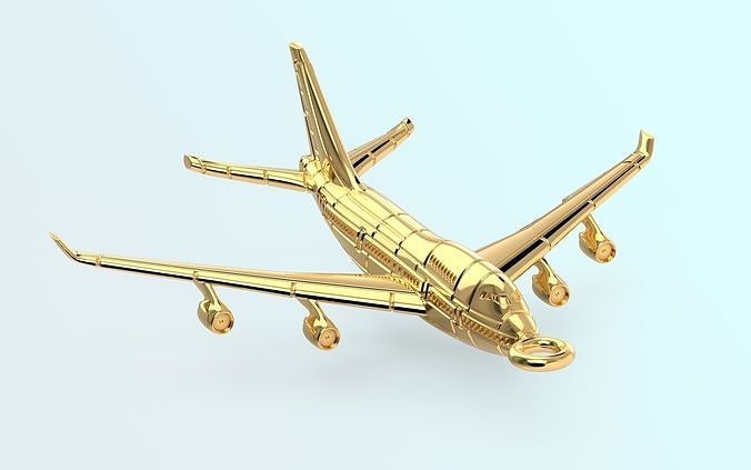 Boing 747 Pendant  3D print model