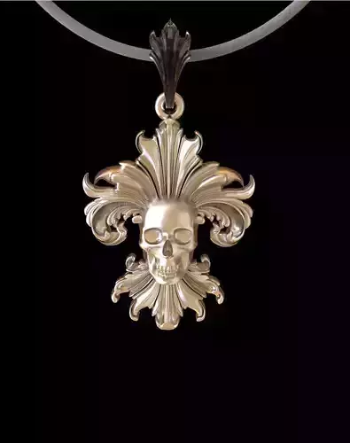 Scull pendant