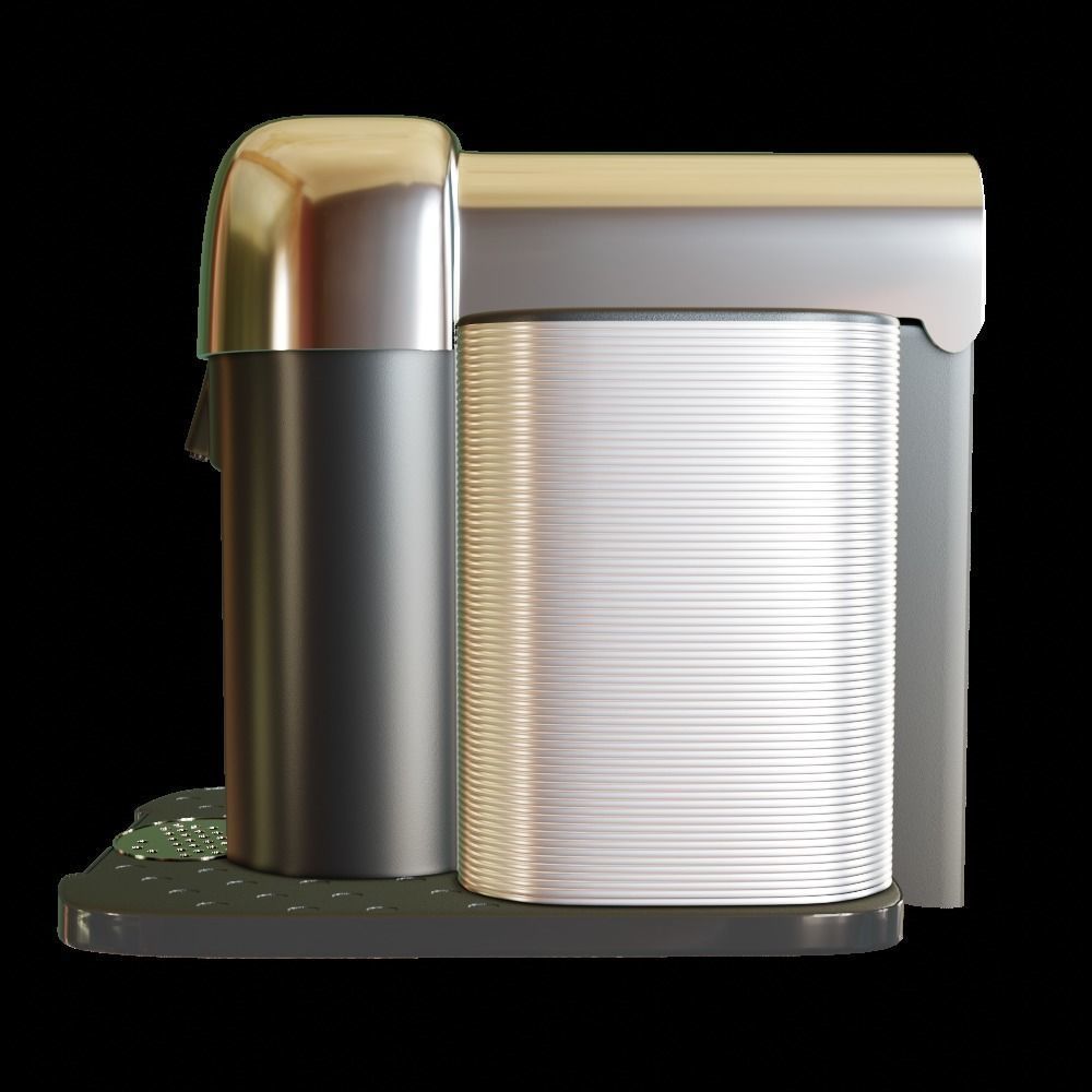 Nespresso Coffee Machine 3D model_1