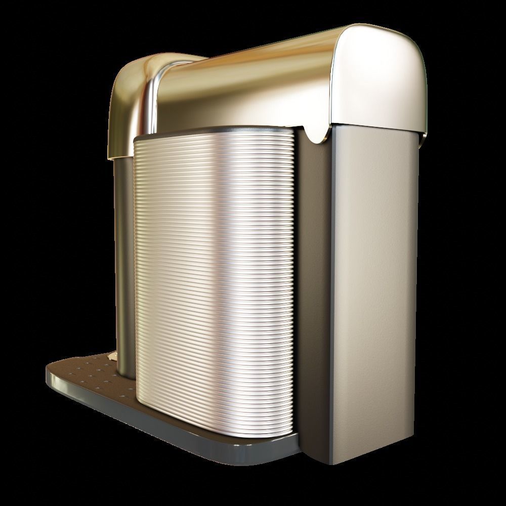 Nespresso Coffee Machine 3D model_3