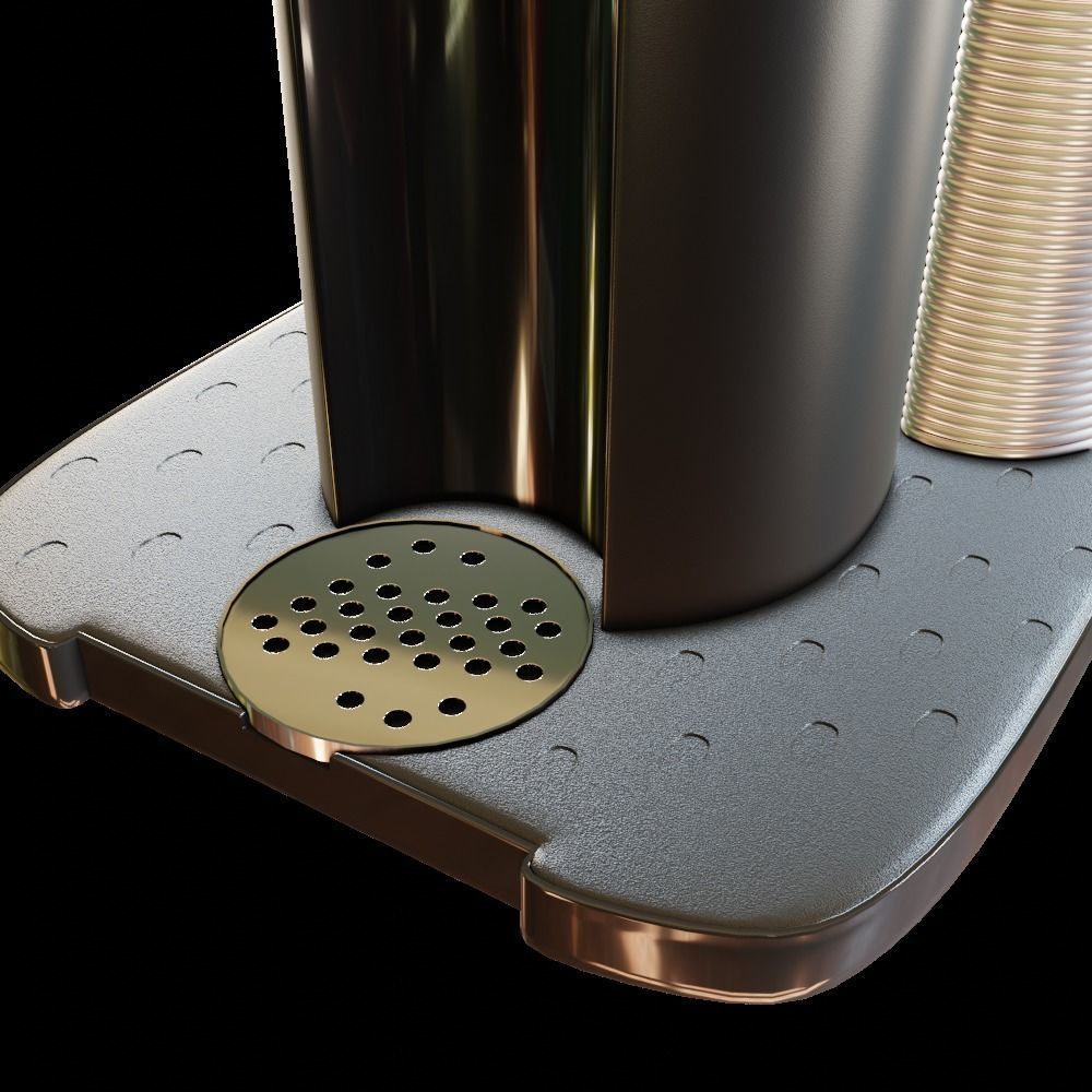 Nespresso Coffee Machine 3D model_4