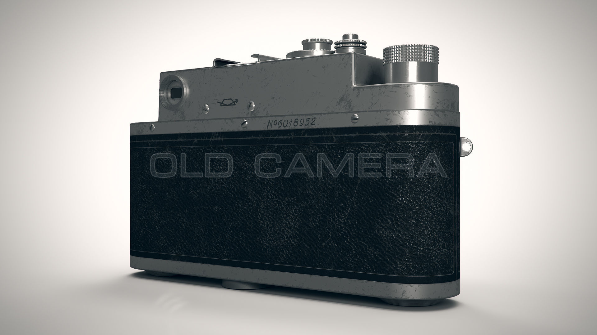 Old Camera PBR Low-poly 3D model_3