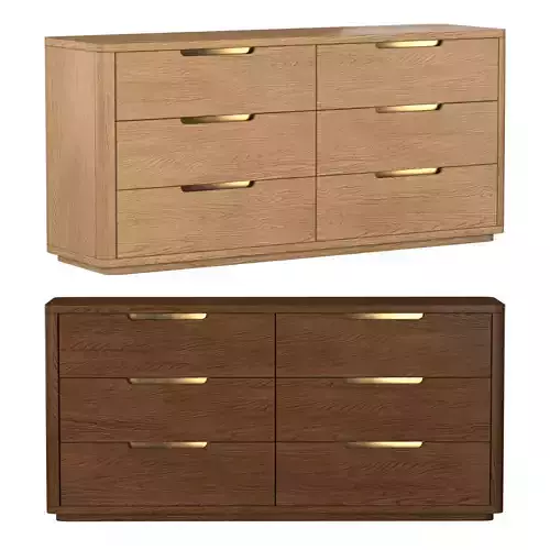 BRETON 6-DRAWER DRESSER