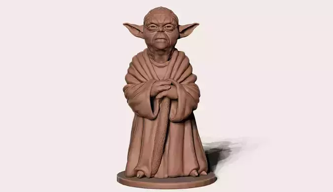  Yoda Sculpture 3D print model