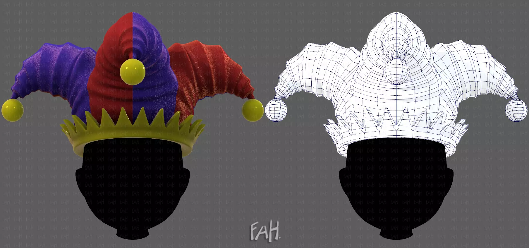 Cap V39 Low-poly 3D model