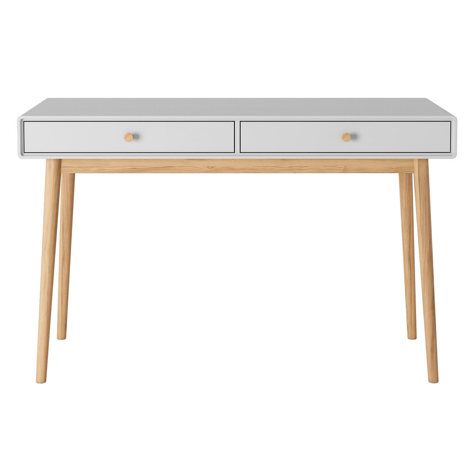 La Redoute Jimi 2 Drawer Desk 3D model_2