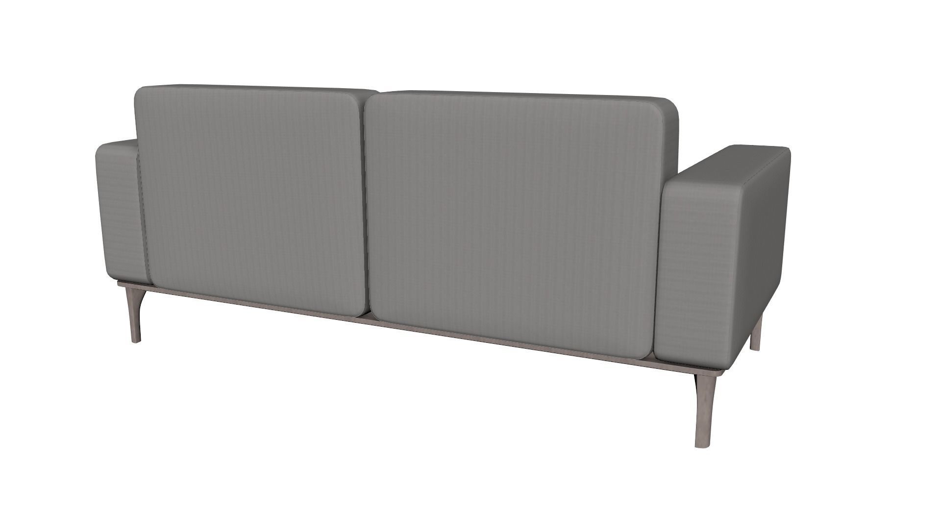 Sofa In Velour From Hausmann 3D model_9