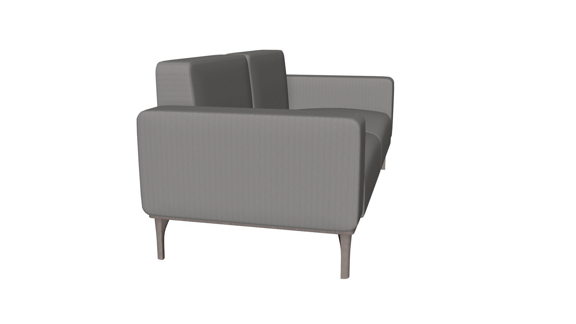 Sofa In Velour From Hausmann 3D model_7