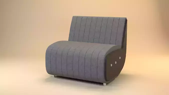 Sophia Sofa By Essential Home Low-poly 3D model