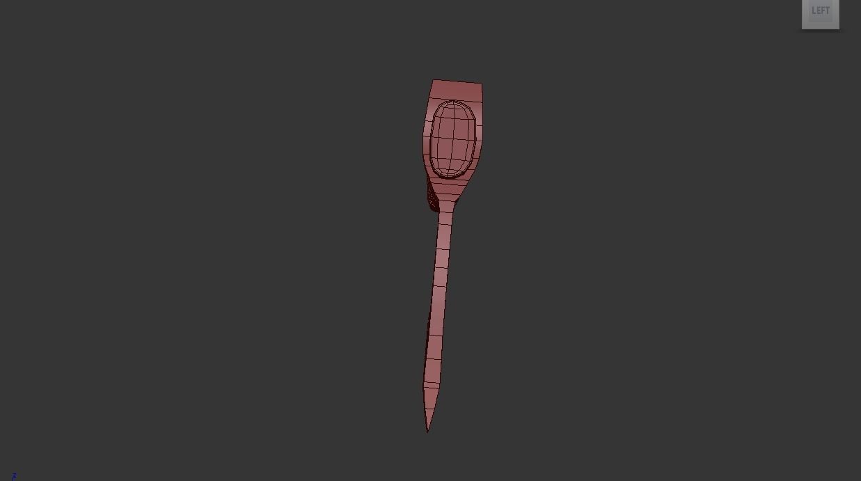 Game Ready Axe Low-poly 3D model_18