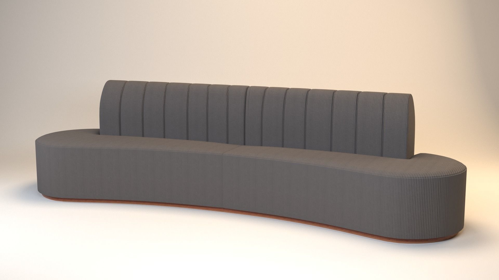 3D model Sherman Sofa By Essential Home VR / AR / lowpoly CGTrader