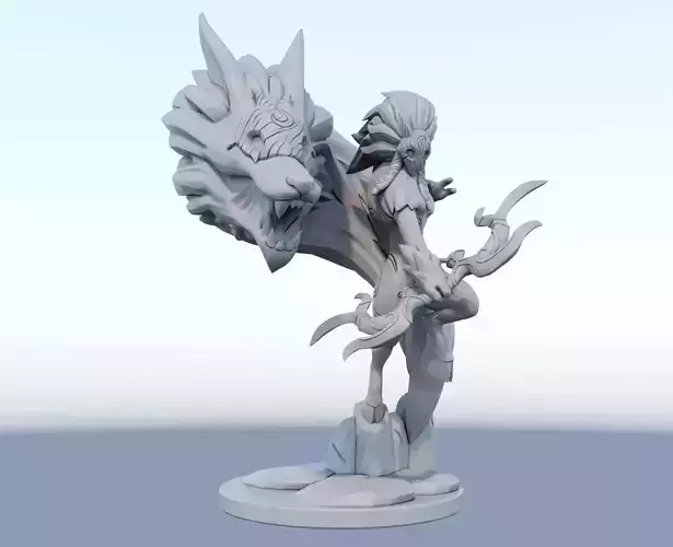 kindred league of legends 3d print model 3D print model
