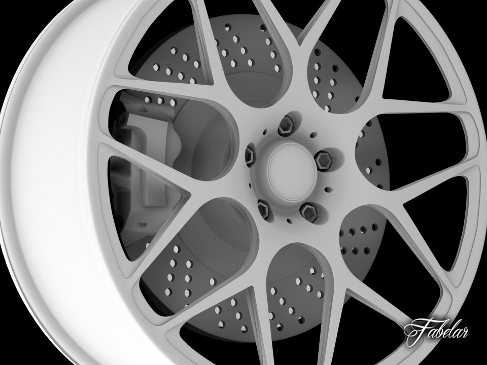 Maggiolino RS rim 3D model_4