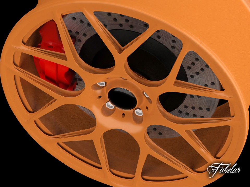 Maggiolino RS rim 3D model_1
