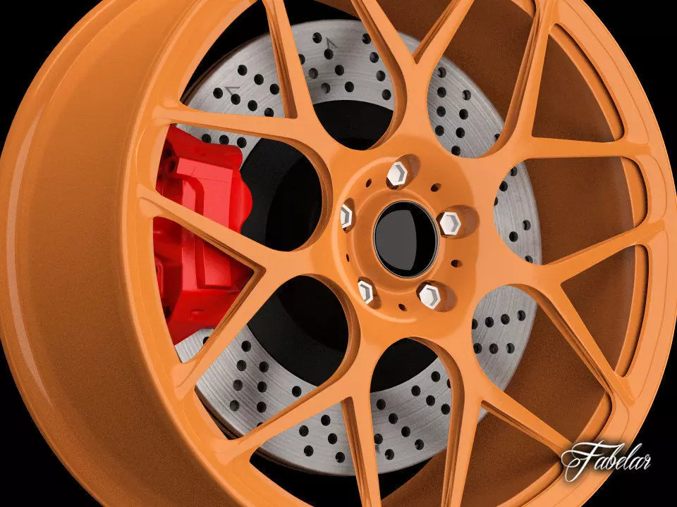 Maggiolino RS rim 3D model_0