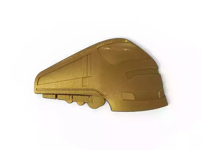 Locomotive of train 3D print model