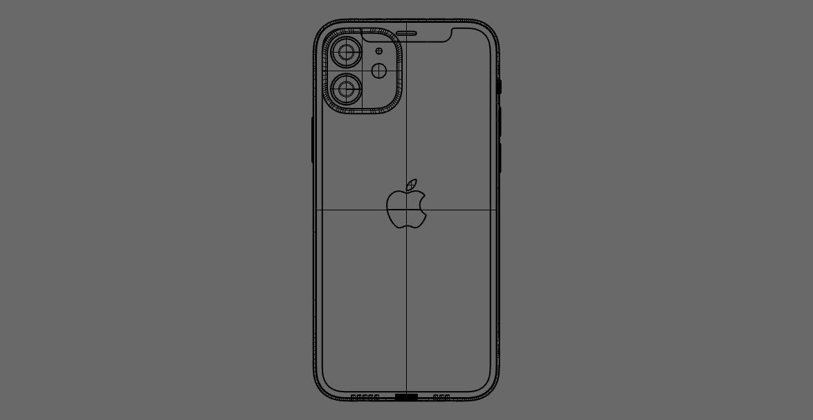 Apple IPhone 12 3D model_3