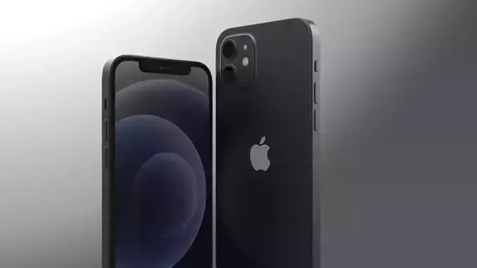 Apple IPhone 12 3D model