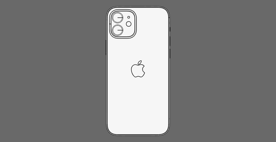 Apple IPhone 12 3D model_1